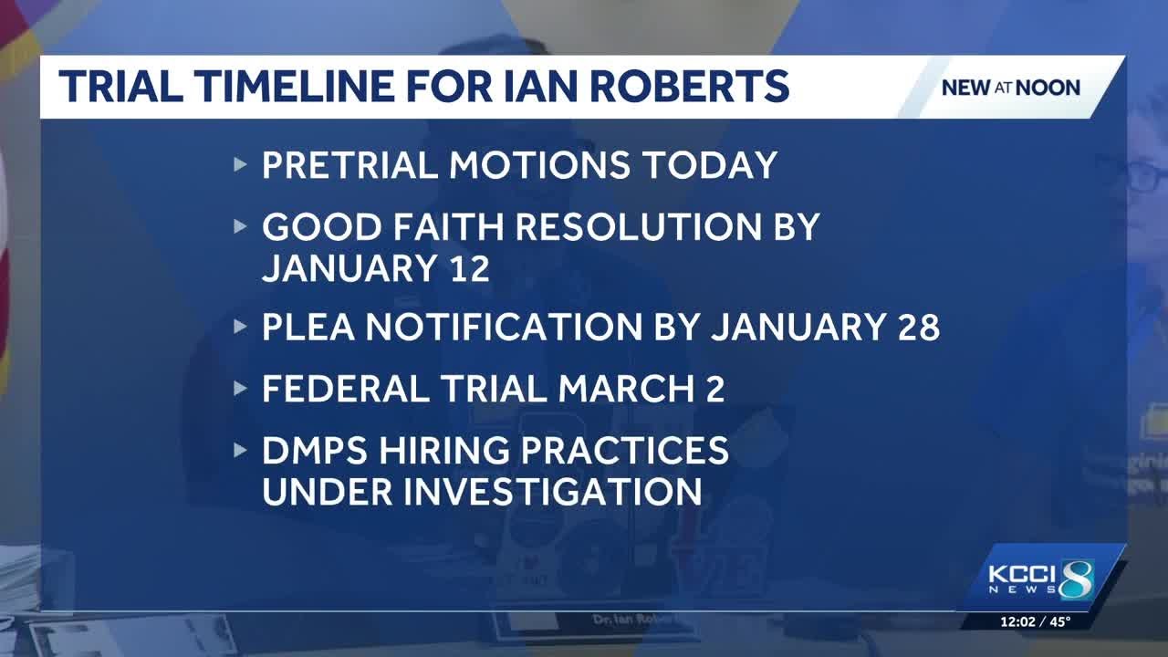 Court documents reveal updated trial timeline for former Des Moines ...