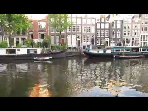 Walk along Amsterdams Singel Canal to the Leidsestraat in Holland 2 Walk along Amsterdams Singel Canal to the Leidsestraat in Holland 2