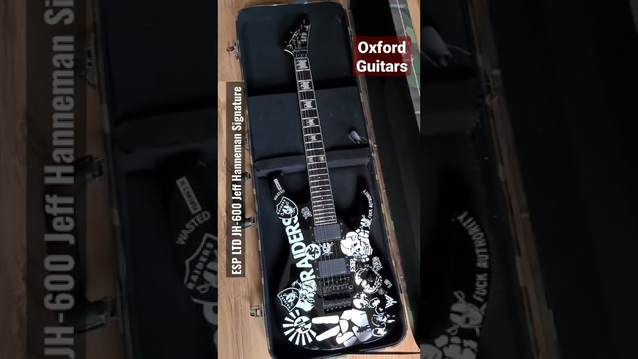 ESP LTD JH-600 2005 Jeff Hanneman Signature with Floyd Rose guitar 