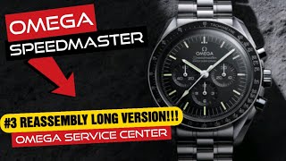 Iconic Omega Speedmaster Moonwatch | Reassembly | LONG VERSION | Watch Repair &amp; Service | Cal. 861