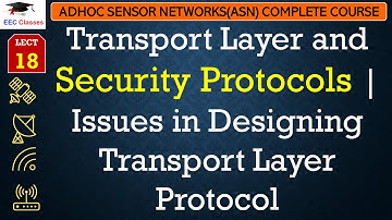 L18: Transport Layer and Security Protocols | Issues in Designing Transport Layer Protocol
