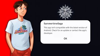 How to Fix Summertime Saga Not Compatible With This Version of Android (Stuck on Kompas) screenshot 4