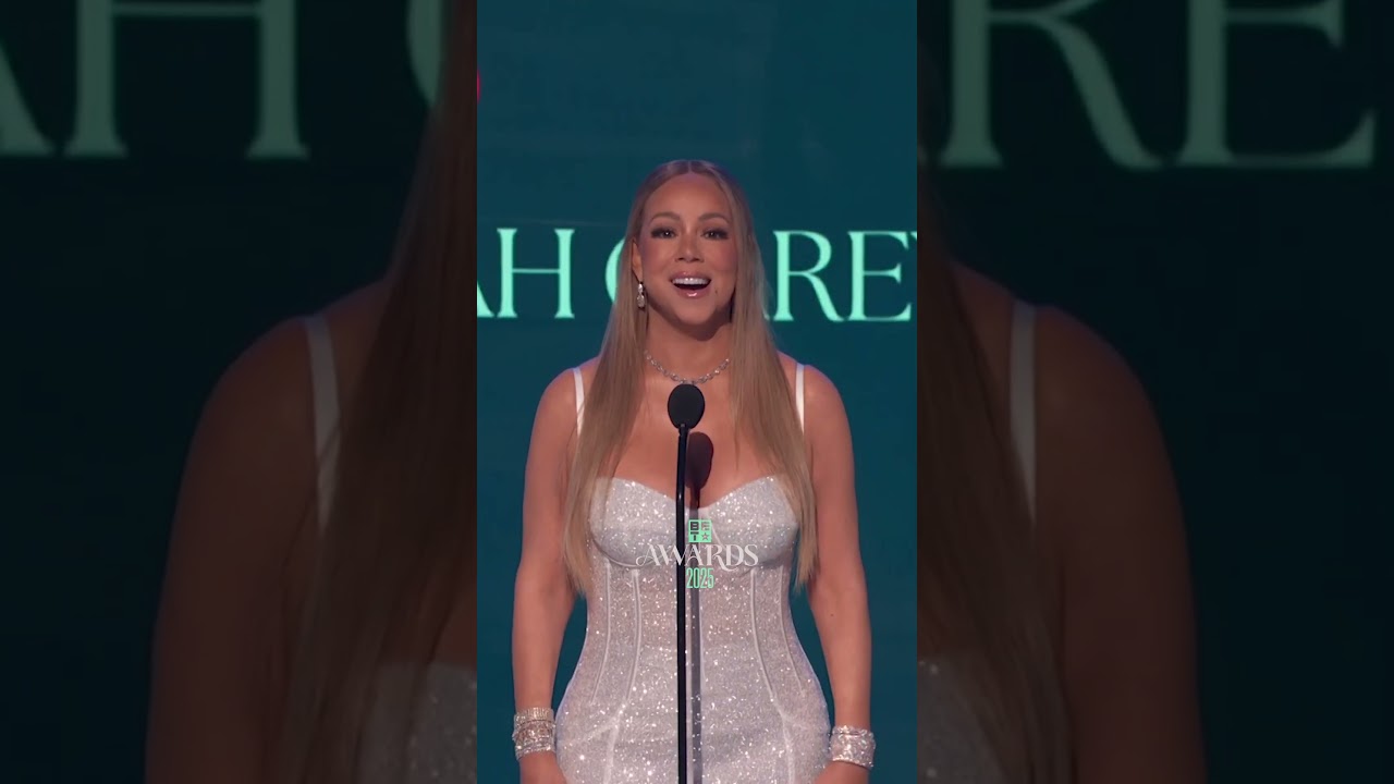 ⁣Mariah Carey Receives The Ultimate Icon Crown On The BET Stage | BET Awards '25