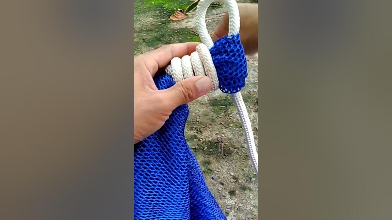 A Practical Hammock knot/ Tying rope knot 102 YouTube