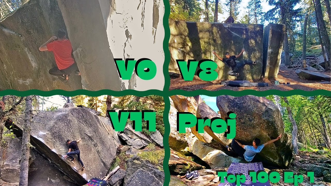 Top 100 Boulders in Alberta - Ep 1 Skyline