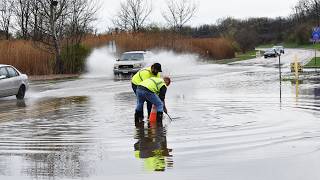 Thunderstorms Cause Flooding at IL-83 & Grass Lake Road in Unincorporated Antioch, IL 04/15/26