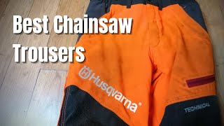 The Best Chainsaw Trousers I've Ever Worn  Husqvarna Technical chainsaw trousers (Type A, Class 1)