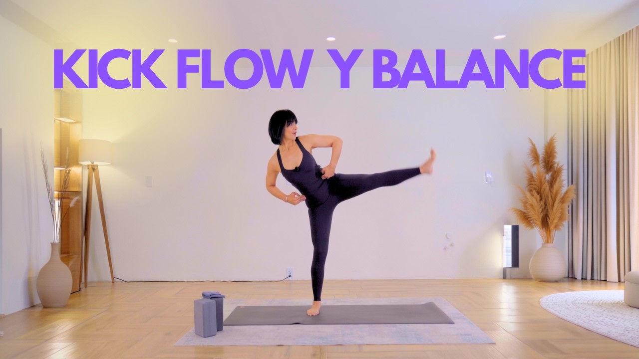 KICK EQUILIBRIO. Fuerza y tono para Abdomen y Piernas + Cardio Sin Saltos