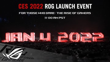 #CES2022 ROG - Nothing Is Impossible | ROG