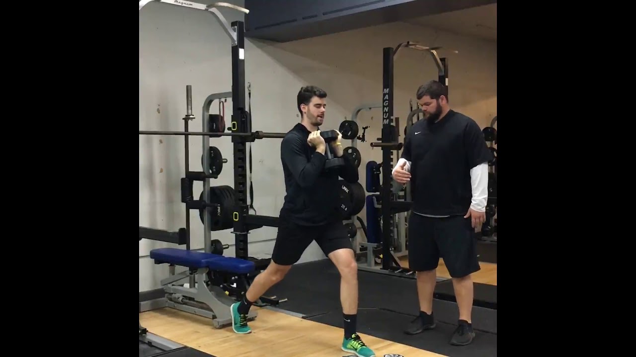 GOBLET SPLIT SQUAT & REAR FOOT ELEVATED SQUAT - YouTube