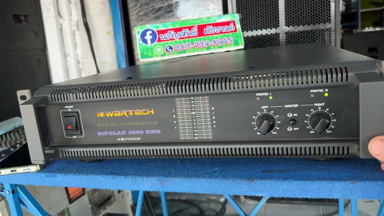 👉wartech3600RMSใช้งานปกติครับผม กลางแหลมชัดๆ✅#แท่น18000มาชมของได้