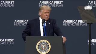 President Trump on the first pillar of his America First Healthcare Plan: More Choice