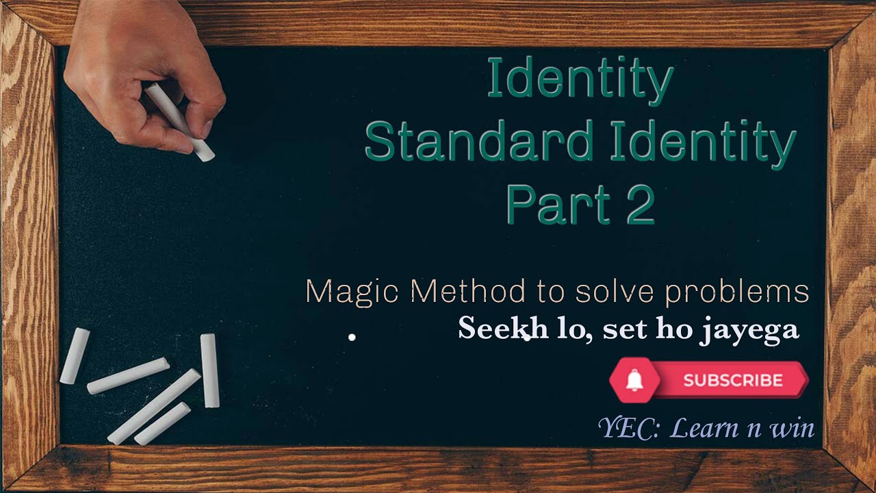 Identity|Standard Identity|Part 2|8th |CBSE|ncert|