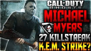 COD: Ghosts - "MICHAEL MYERS KEM STRIKE" - 27 KILLSTREAK w/ "MICHAEL MYERS"! (COD Ghosts Onslaught) Net Worth