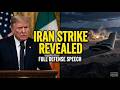 President Trump Reveals Details of B-2 Bomber Strike on Iran | Full St. Patrick's Day Speech