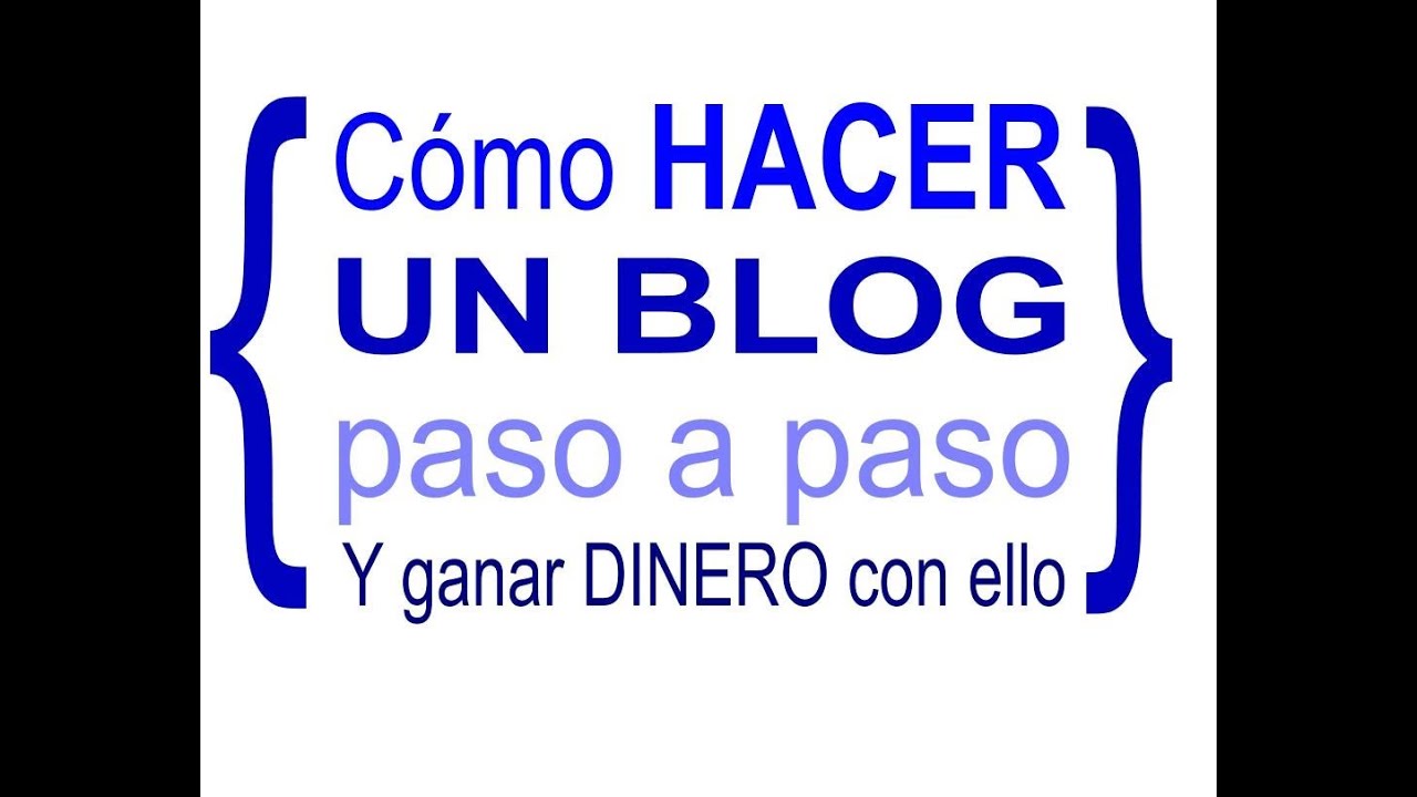 Cómo hacer un Blog y ganar dinero con ello | Apctitud - YouTube