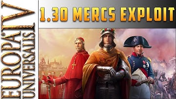 [EU4] 1.30 Exploit - Mercenaries are even more OVERPOWERED