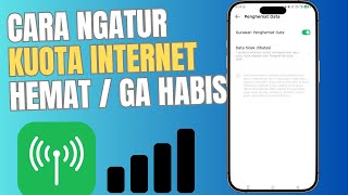 Cara Agar Kuota Internet Tidak Cepat Habis | Trik Hemat Data Terbaru 2025