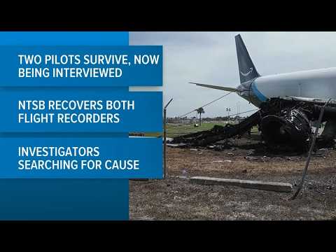 NTSB interviews pilots who survived deadly Amazon cargo plane crash