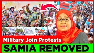 Samia Taabani Wanajeshi Wajiunga Na Maandamano Kupinga Uchaguzi Wa Samia Suluhu