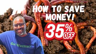 How To Save Money Buying Red Wiggler Worms | Avoid Overpaying &amp; Get More Worms