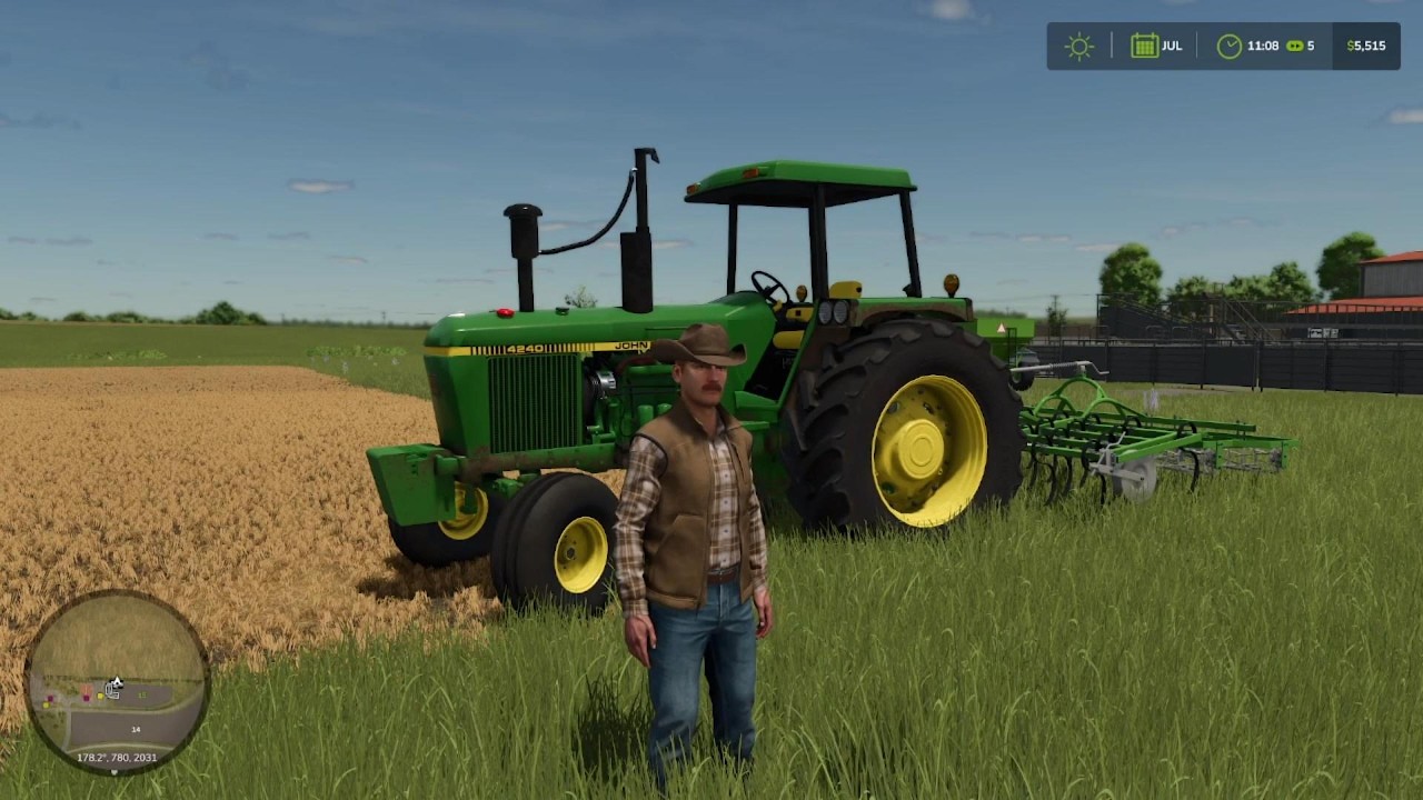 What Happens After Wheat Harvest? | Cover Cropping  & Selling the Grain 1990s Iowa Farm (FS25)