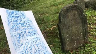 why gravestone RUBBINGS are “controversial”
