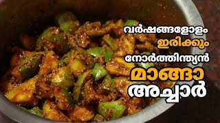 വർഷങ്ങളോളം ഇരിക്കും നോർത്തിന്ത്യൻ മാങ്ങാ അച്ചാർ | North Indian Style Dried Mango Pickle in Malayalam