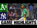 A's vs. Yankees Game Highlights (6/18/21) | MLB Highlights