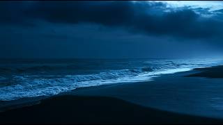 Night Wave For Deep Healing | 12 Hours Of Relaxation On The Beach, Emotional Balance Sound for Sleep