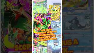 One Mega Sceptile versus a Suicune deck... this should've been impossible. #pokemontcgpocket