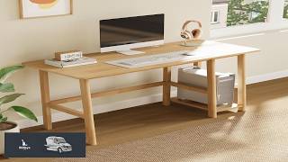Solid Wood Computer Desk 58" W x 24" D Studry Computer