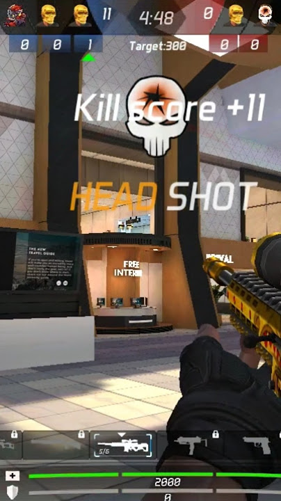 MASKA GUN GAMING HEAD SHOT VIDEO #shorts