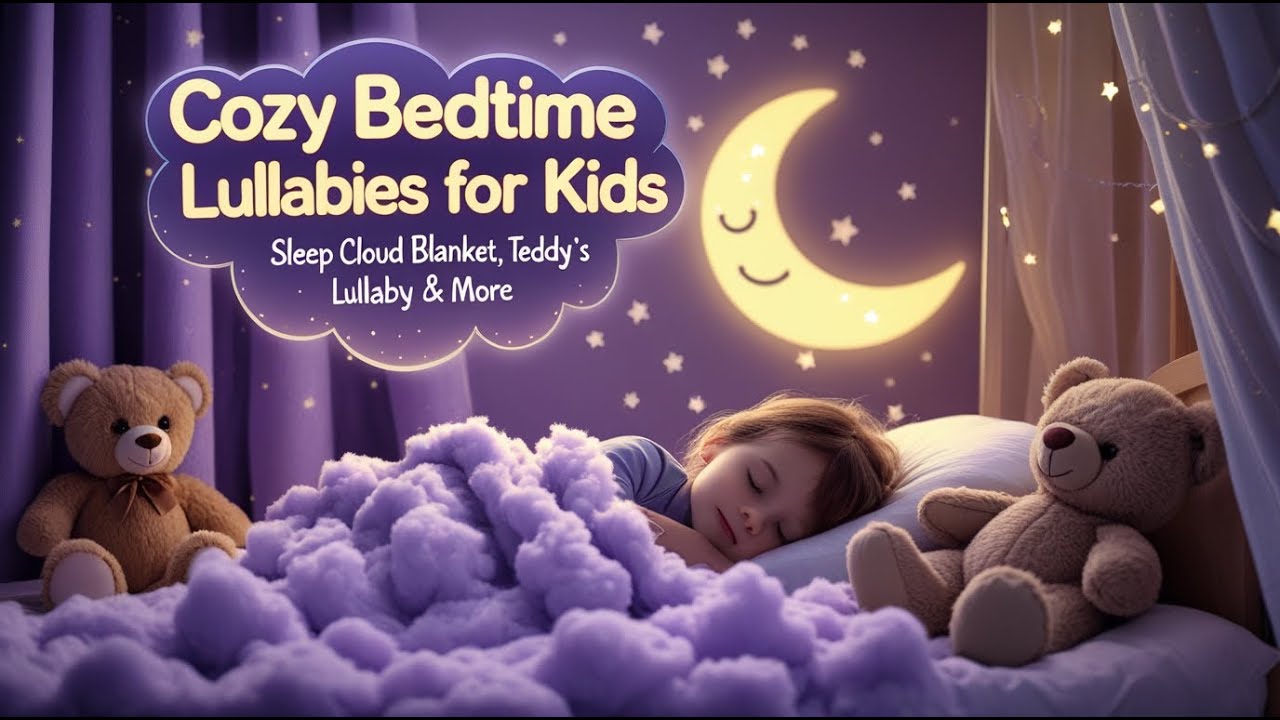Cozy Bedtime Lullabies for Kids | Sleepy Cloud Blanket & more