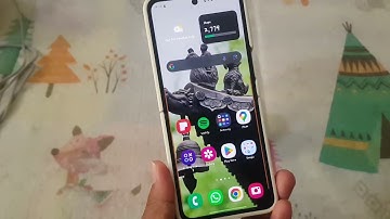 Good Lock: How to Open Search in App with Left Handle Long Swipe Diagonal Downt (Samsung Z Flip 5)