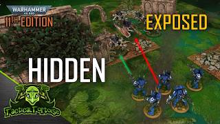 How LOS & Hiding WORK in Warhammer 40k!? | ALL 11th Edition Terrain Rules Explained!
