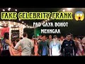 Fake celebrity in public prank   crazypublic reaction bollywoodviral bodybuilding