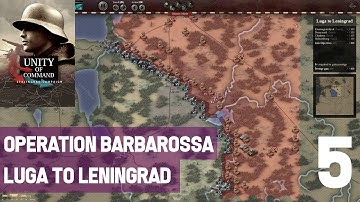 UNITY OF COMMAND: Operation Barbarossa 1941- Luga to Leningrad