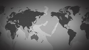 Global grey world map loop animated background with visual ef