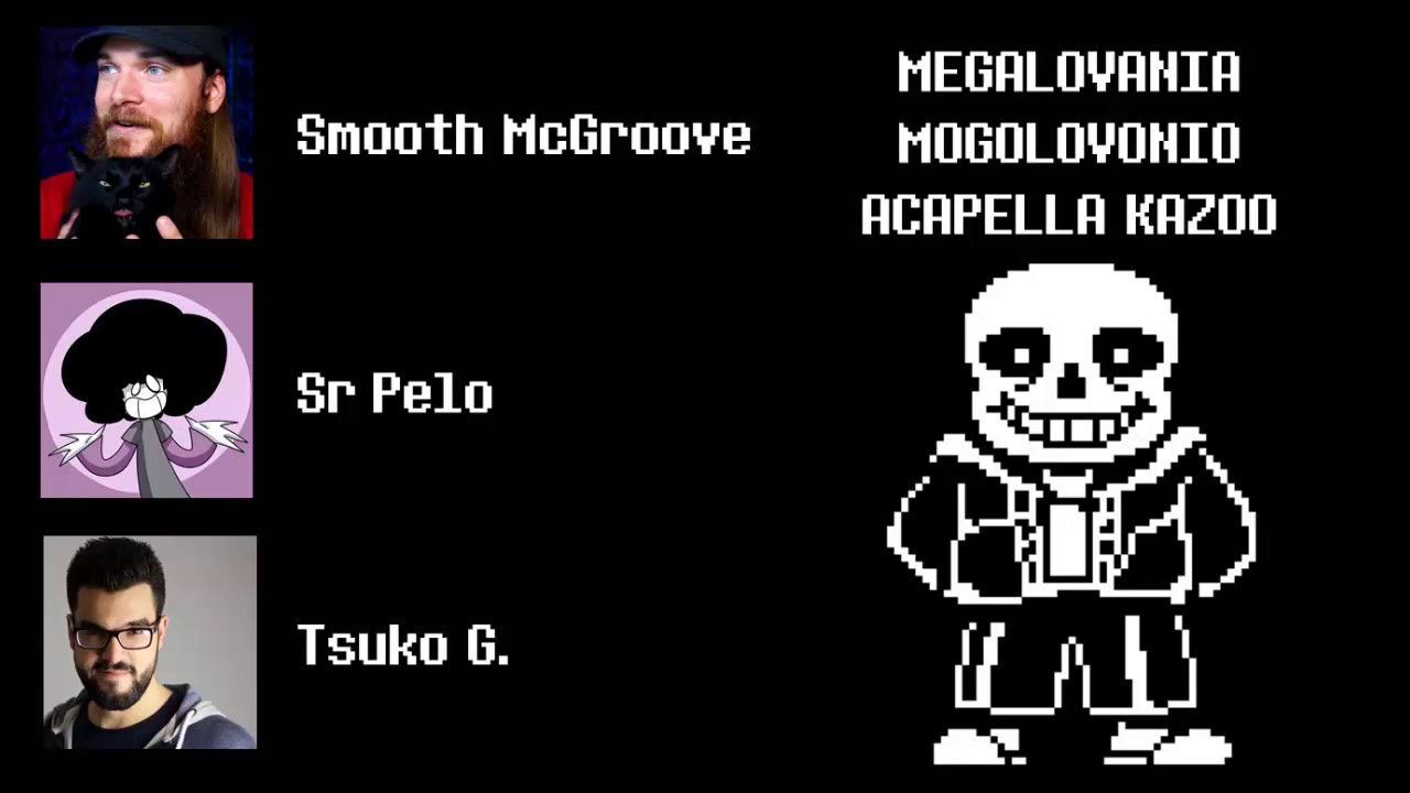 Megalovania Quartet Mix (Original, Mogolovonio, Acapella, Kazoo) YouTube