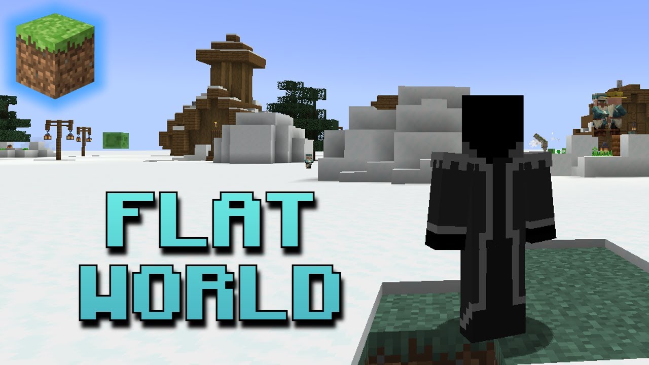 How To Make Super Flat World In Minecraft (Java/Bedrock) - YouTube