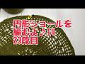 円形ショールを編むよ♪14　２３段目　ライブ配信2026.05.03
