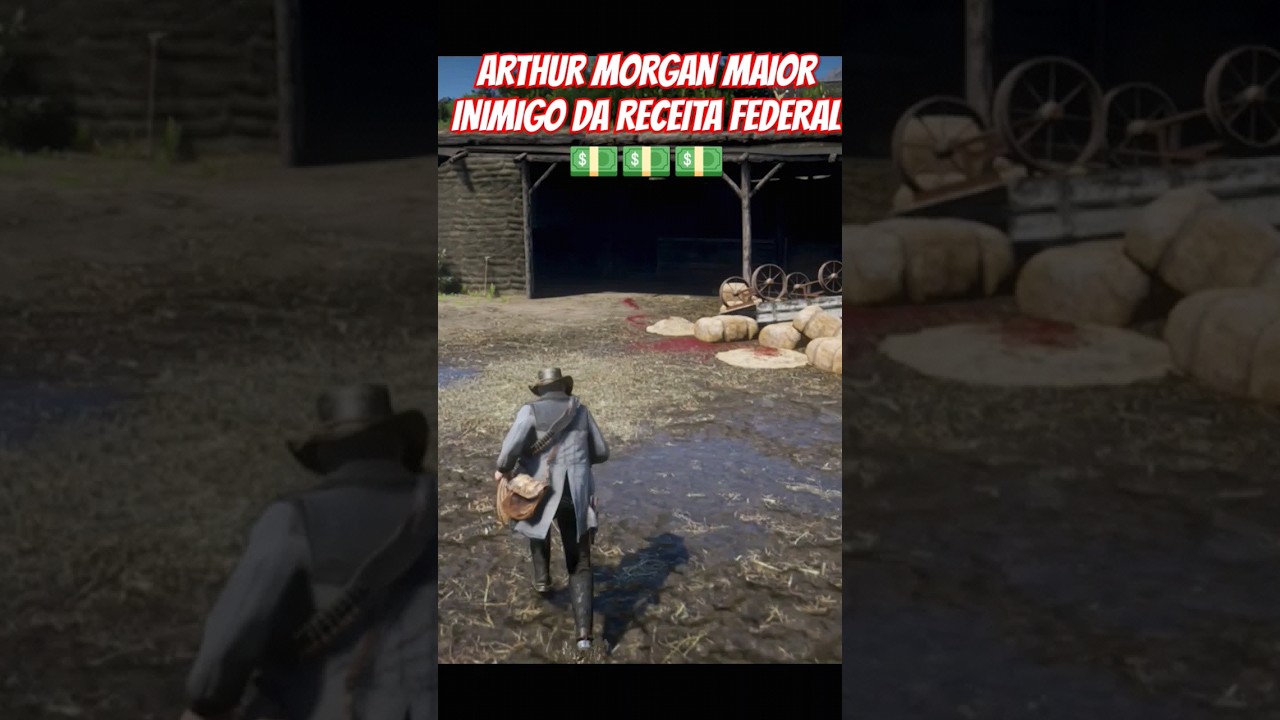 ARTHUR MORGAN MAIOR INIMIGO DA RECEITA FEDERAL