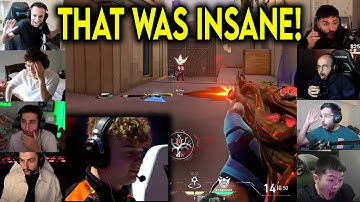 Valorant Streamers Reacts To FNC Kaajak HIT THE CRAZIEST ACE Against TH In EWC 2025
