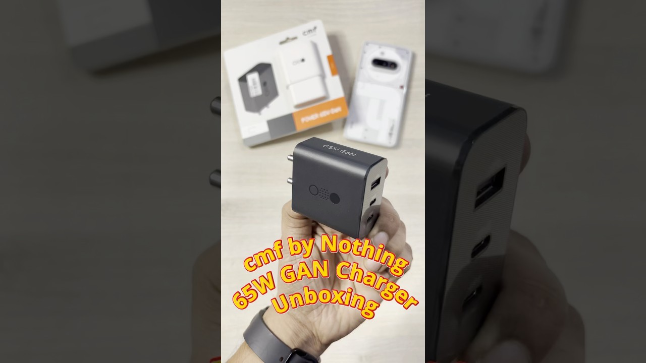 CMF by Nothing 65W Power GaN 3 a Multiport Mobile Charger চার্জার ৬৫W