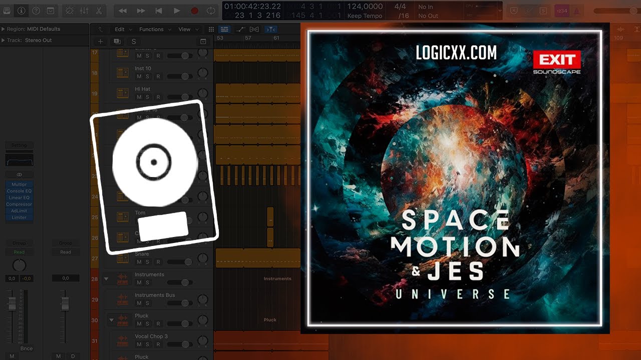 Space Motion & JES - Universe (Logic Pro Remake) - YouTube