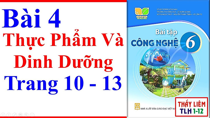 Giải bài tập công nghệ lớp 6 sách bài tập