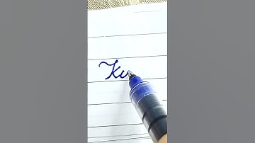 Kyle - Beautiful name in Cursive writing | Cursive writing for beginners | #shorts