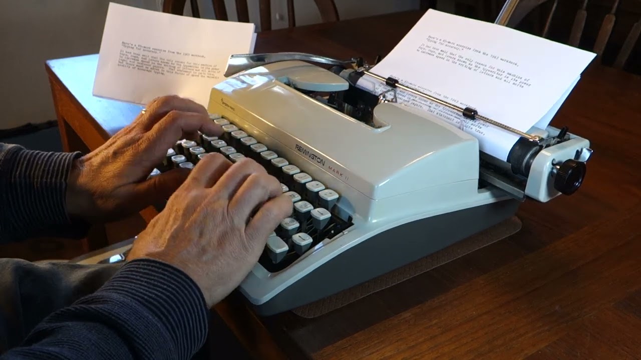 タイプライターRemington MARKⅡ 1967年 レトロ 美品 maxresdefault.jpg?sqp=-