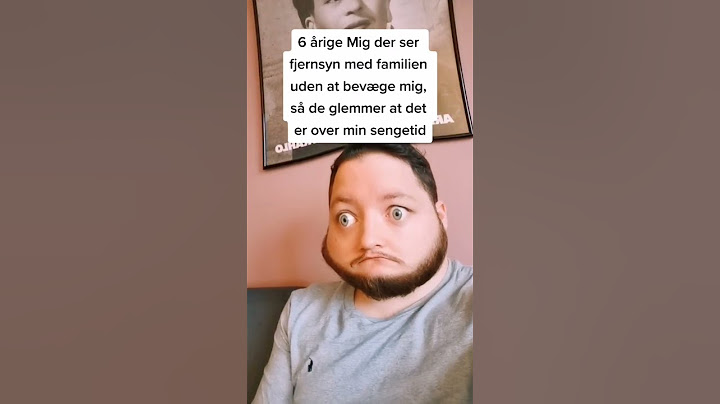 6 ÅRIGE MIG DER IKKE VIL I SENG